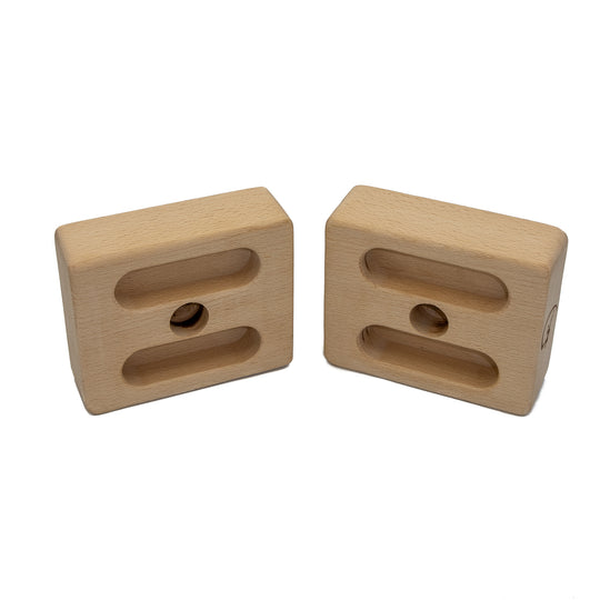 Wooden Rock Climbing Holds - Blocks with Slots