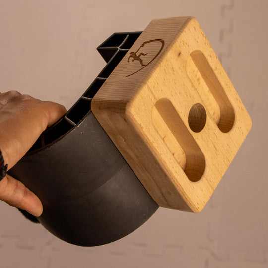 Wooden Rock Climbing Holds - Blocks with Slots