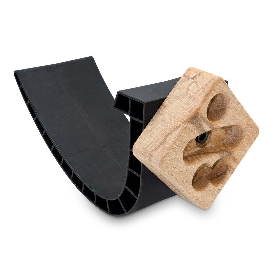 Wooden Rock Climbing Holds - Multi-Pocket Blocks