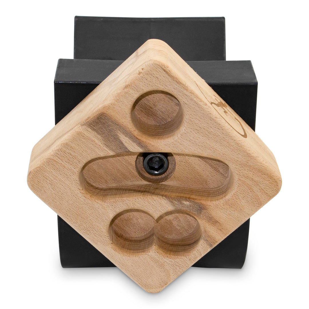 Wooden Rock Climbing Holds - Multi-Pocket Blocks