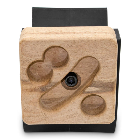 Wooden Rock Climbing Holds - Multi-Pocket Blocks